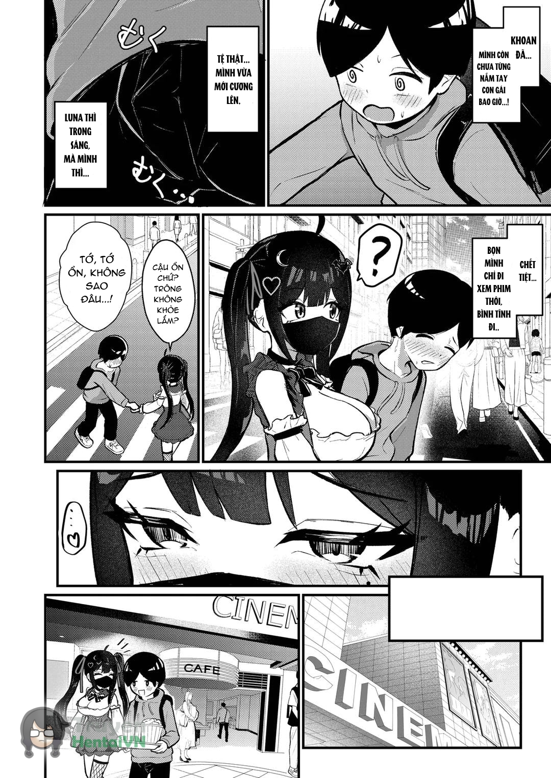 Đọc truyện hentai Hinekure Doutei ga Off-kai Ittara Succubus ni Ochinchin Propose Shichatta Hanashi - Oneshot