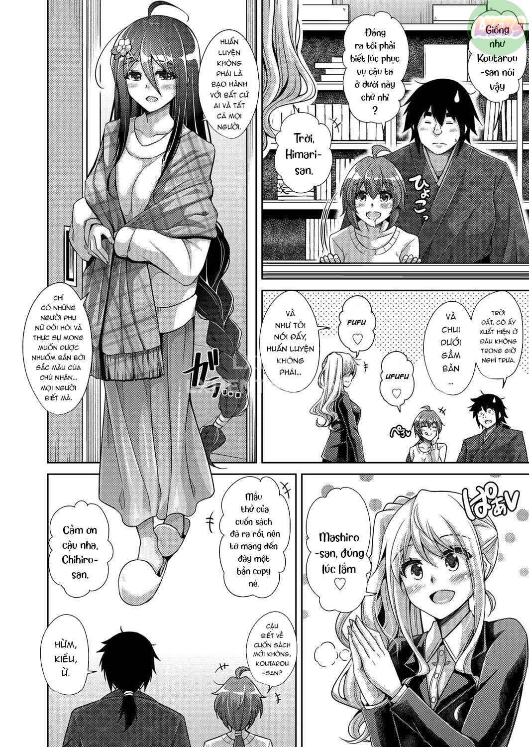 Đọc truyện hentai A Bitch Rose Shrouded In Books - Chap 11 - END