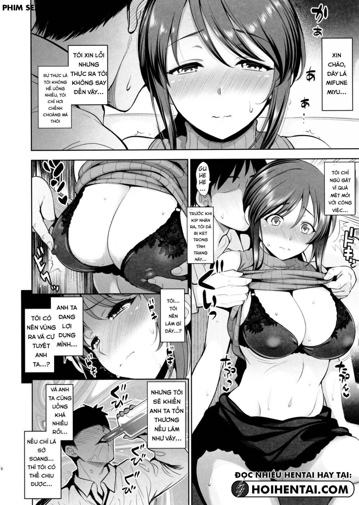 Đọc truyện hentai Mifune Miyu Wa Haramitai - Oneshot