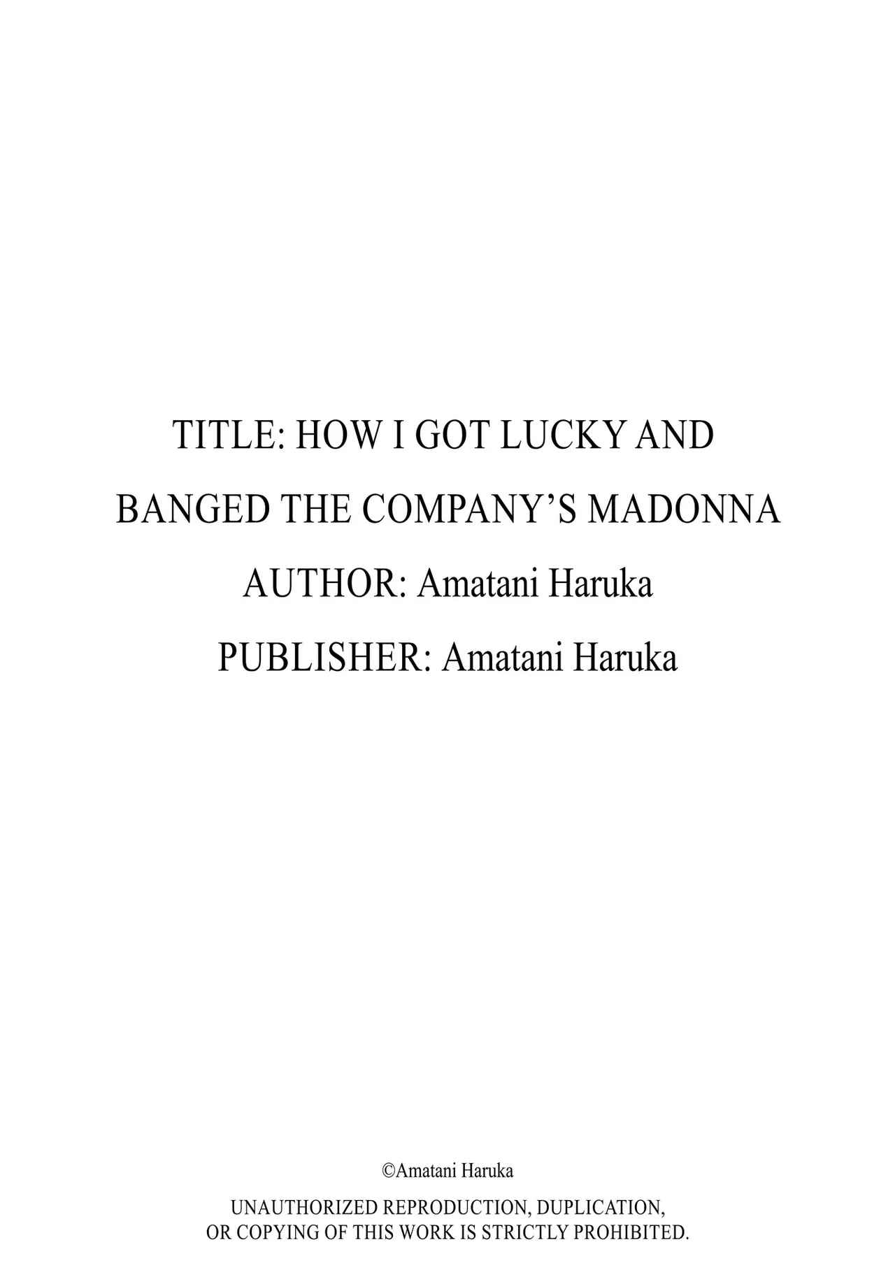 Đọc truyện hentai Kaisha no Madonna to Lucky de Yareta Hanashi - Oneshot