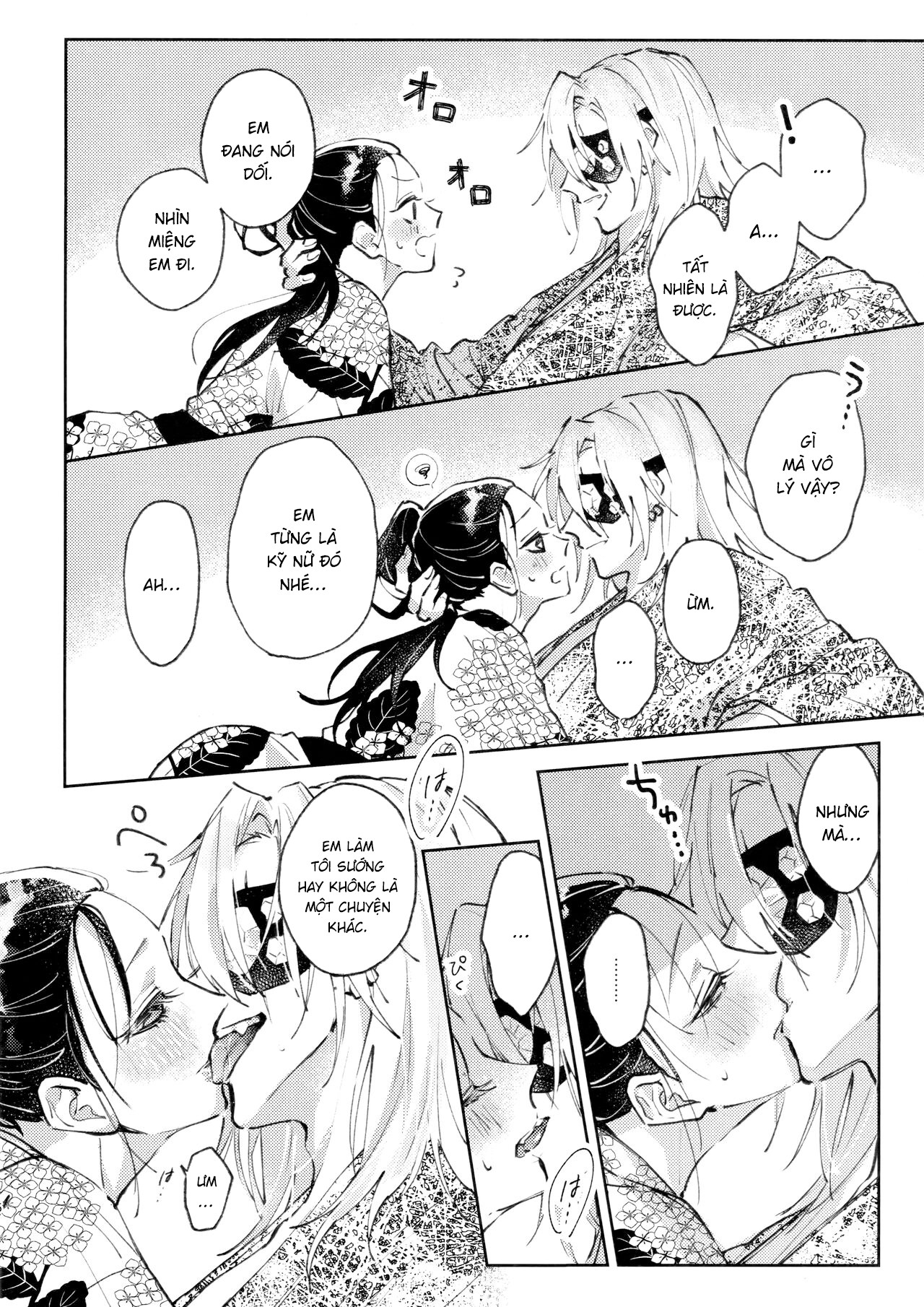 Đọc truyện hentai Uzui và 3 cô vợ - Oneshot