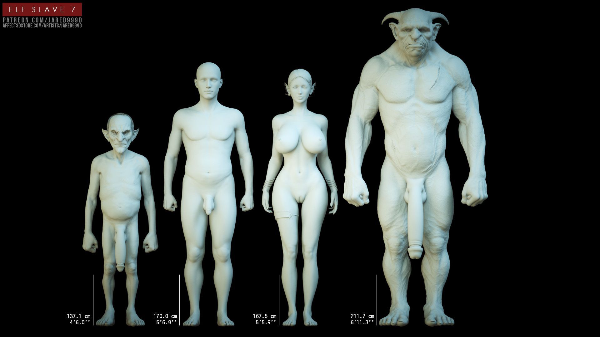 Đọc truyện hentai Elf Slave - Chapter 7: Concept Art