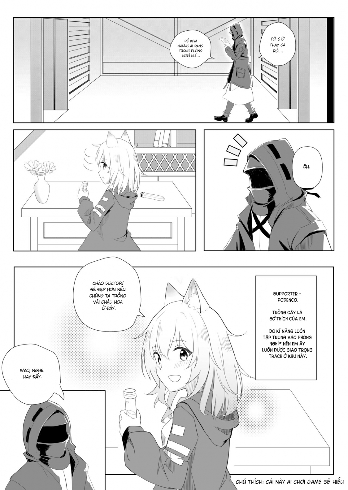 Đọc truyện hentai Horny Puppy Podenco (Arknights) - Oneshot