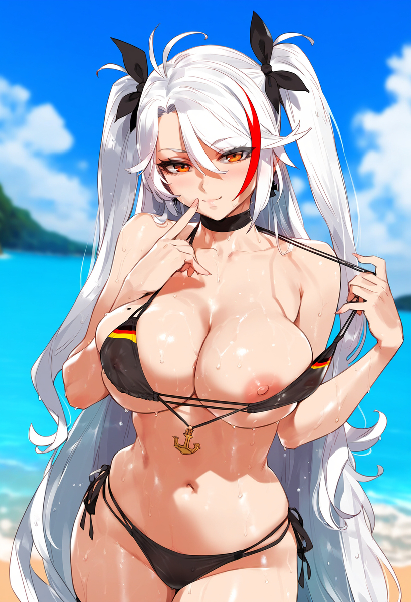 Đọc truyện hentai Tuyển tập Albums Art hentai - Chap 170 - One day in the beach with Eugen