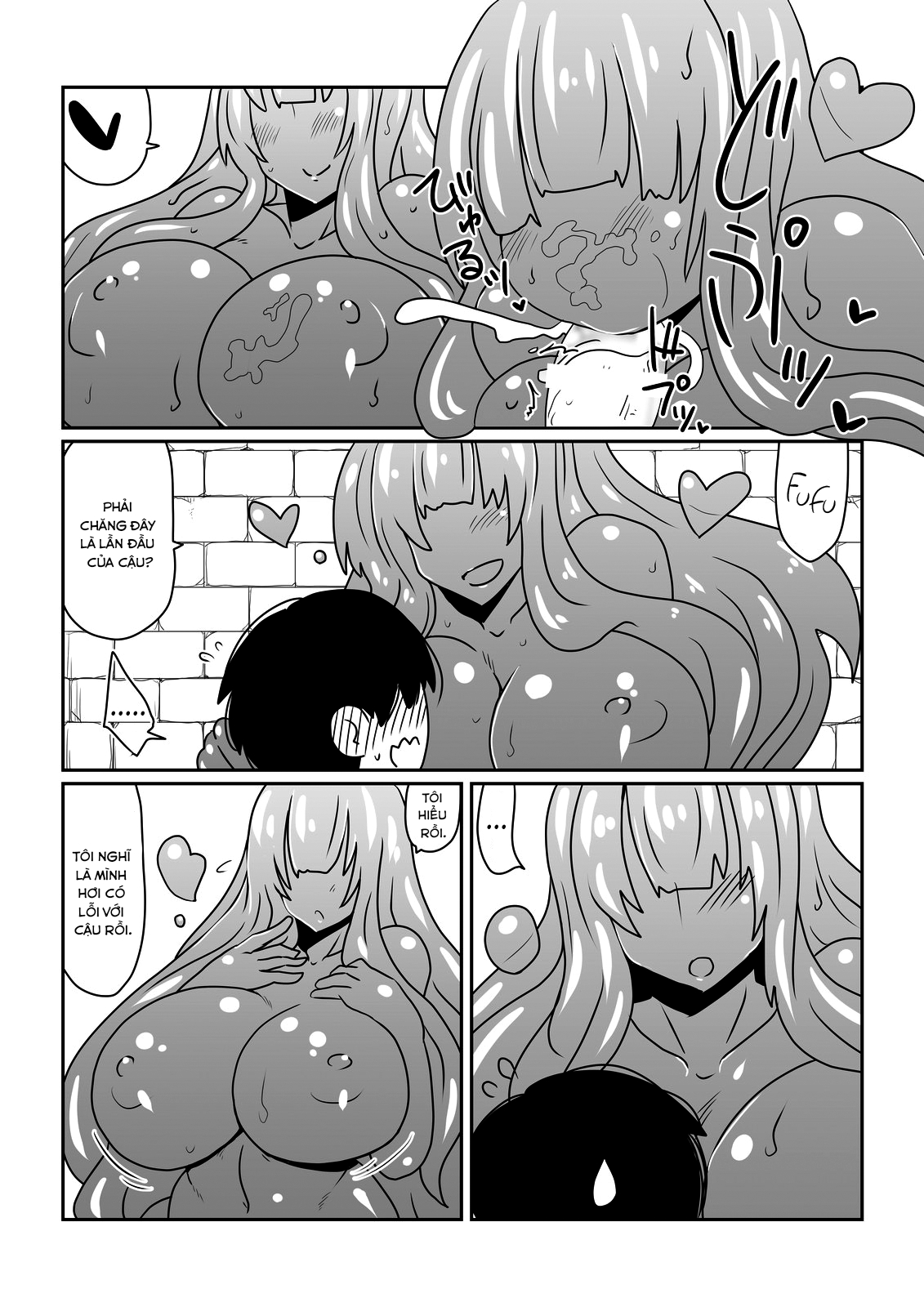 Đọc truyện hentai Nàng slime và đệ tử của phù thủy - Oneshot