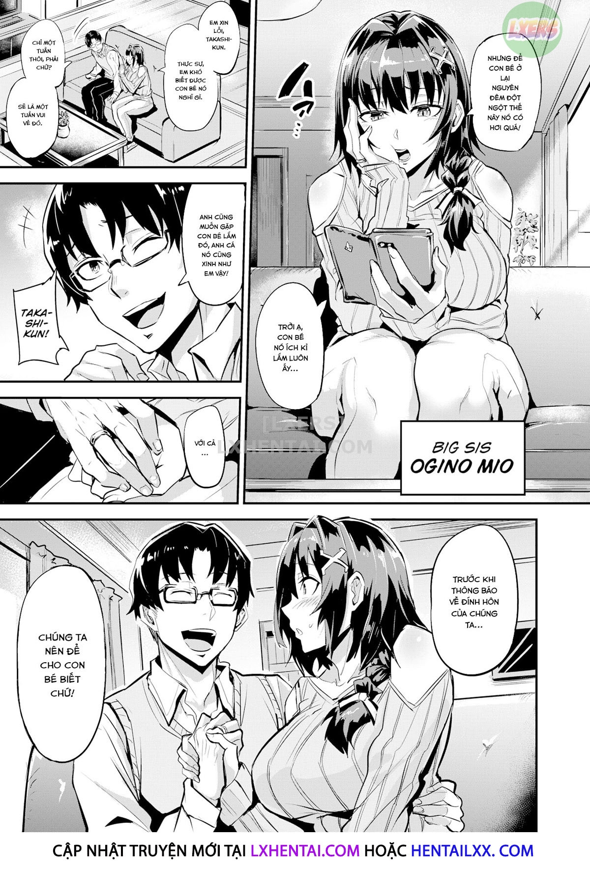 Đọc truyện hentai Hoán đổi kép - Chap 1