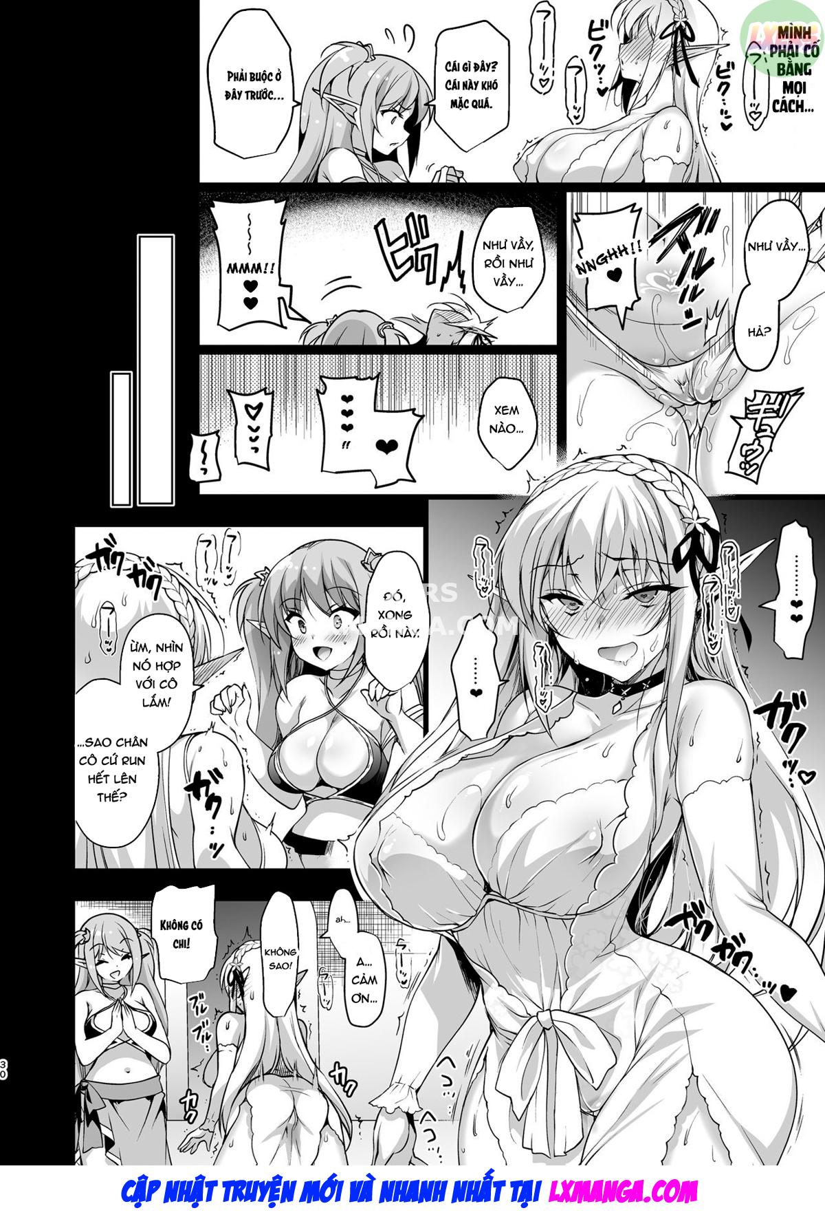 Đọc truyện hentai Elf ni Inmon o Tsukeru Hon - Chap 3 - LEVEL:3