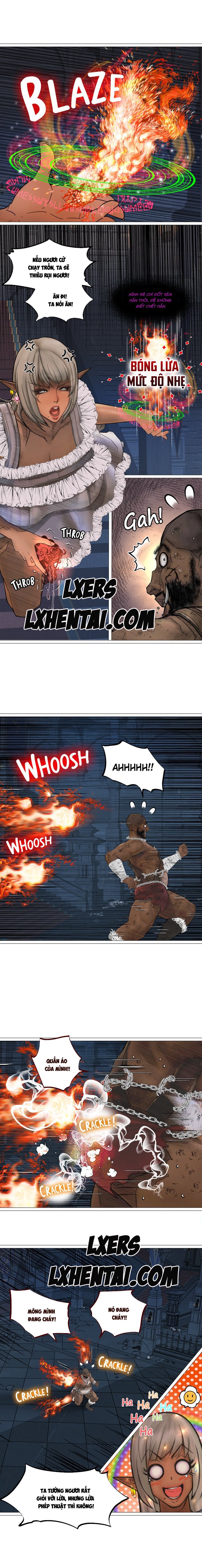 Đọc truyện hentai Nữ Hoàng Dark Elf Và Nô Lệ Orc - Chap 12