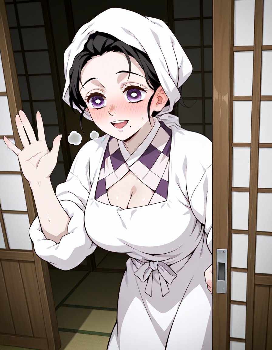 Đọc truyện hentai Tuyển tập Albums Art hentai - Chap 636 - [Demon Slayer] Kamado Aoi / When my family is away