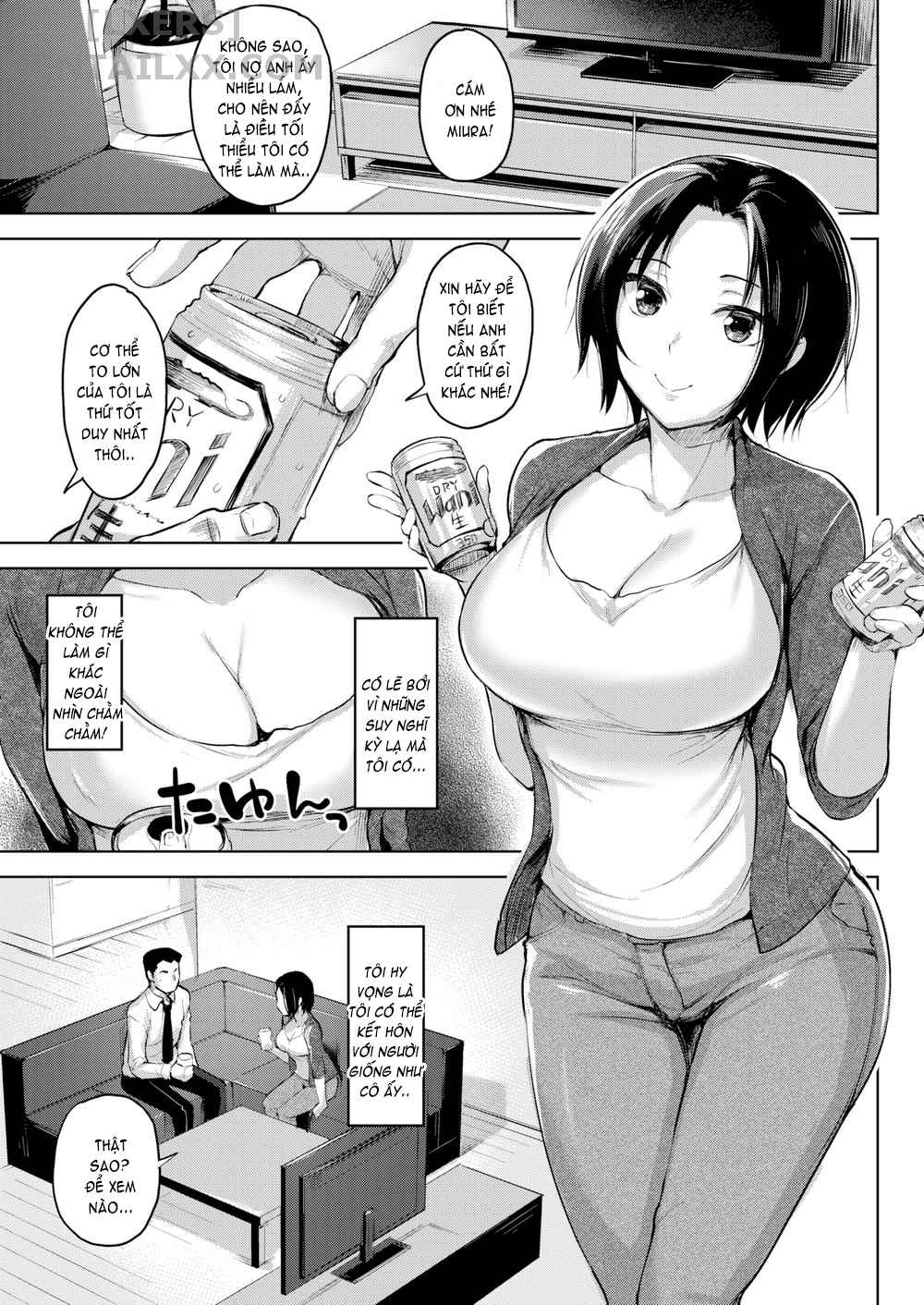 Đọc truyện hentai Yawahada Ecchi - Make Love With Tender Skin (Trọn bộ) - Chap 7: Troublesome Temptation