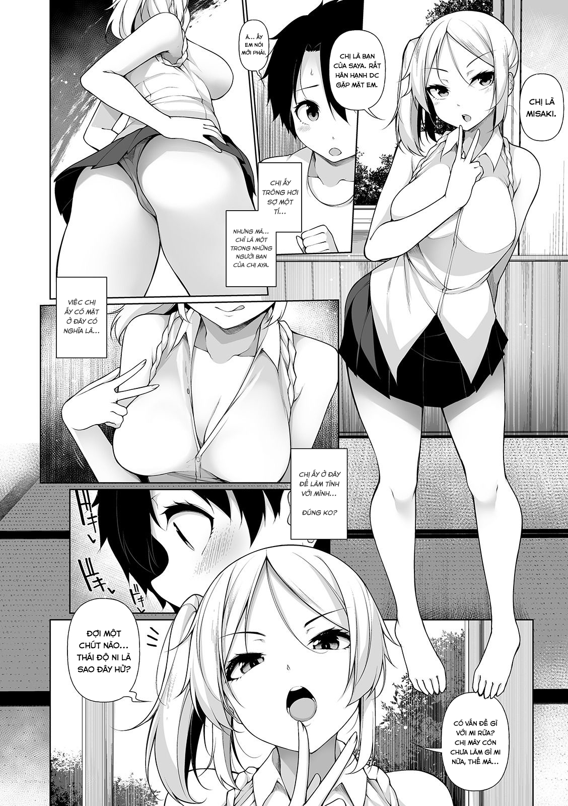 Đọc truyện hentai Inaka de! Ikkagetsu OneShota Seikatsu - Chap 2