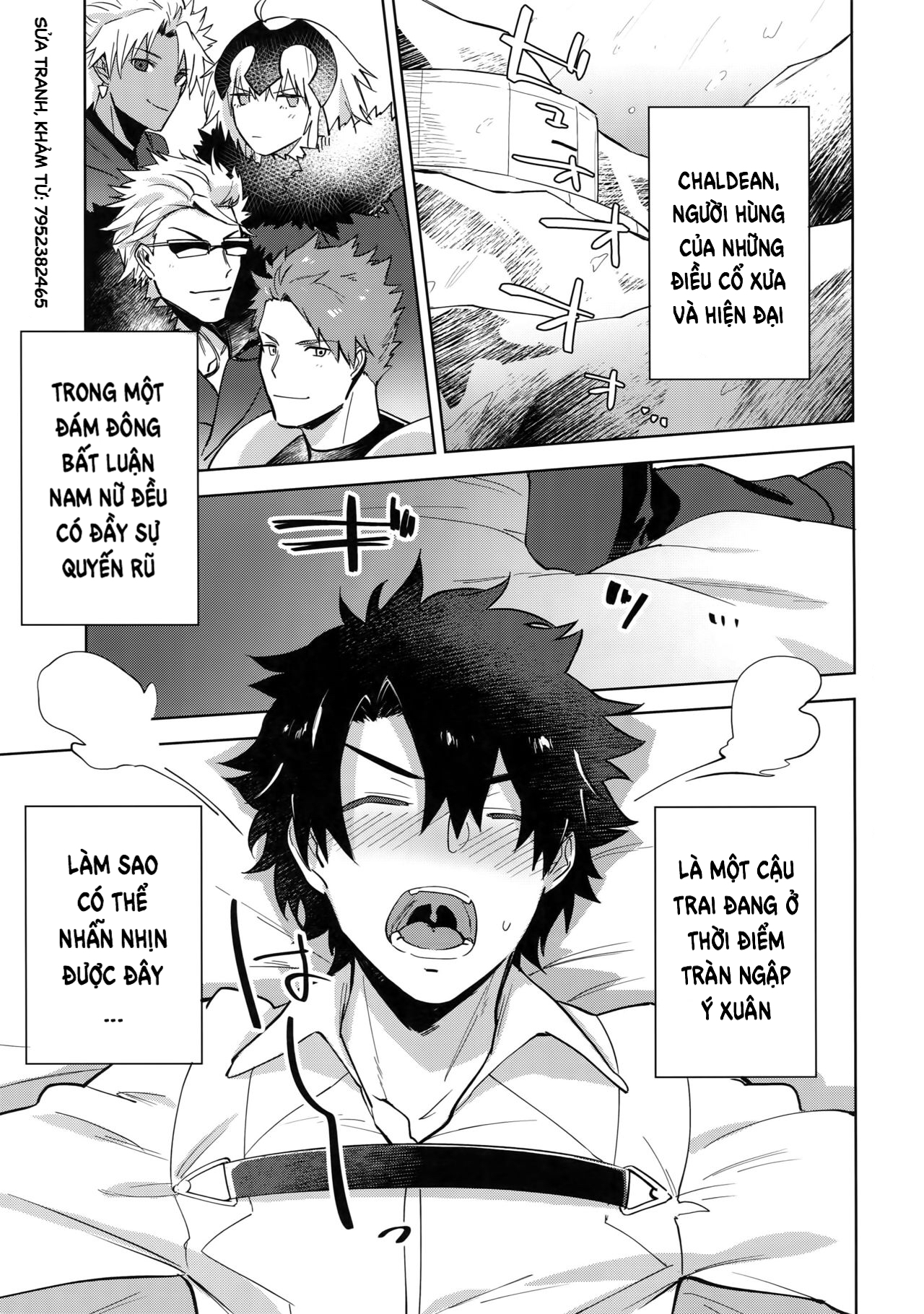 Đọc truyện hentai Bouzu To Fushidara - Oneshot