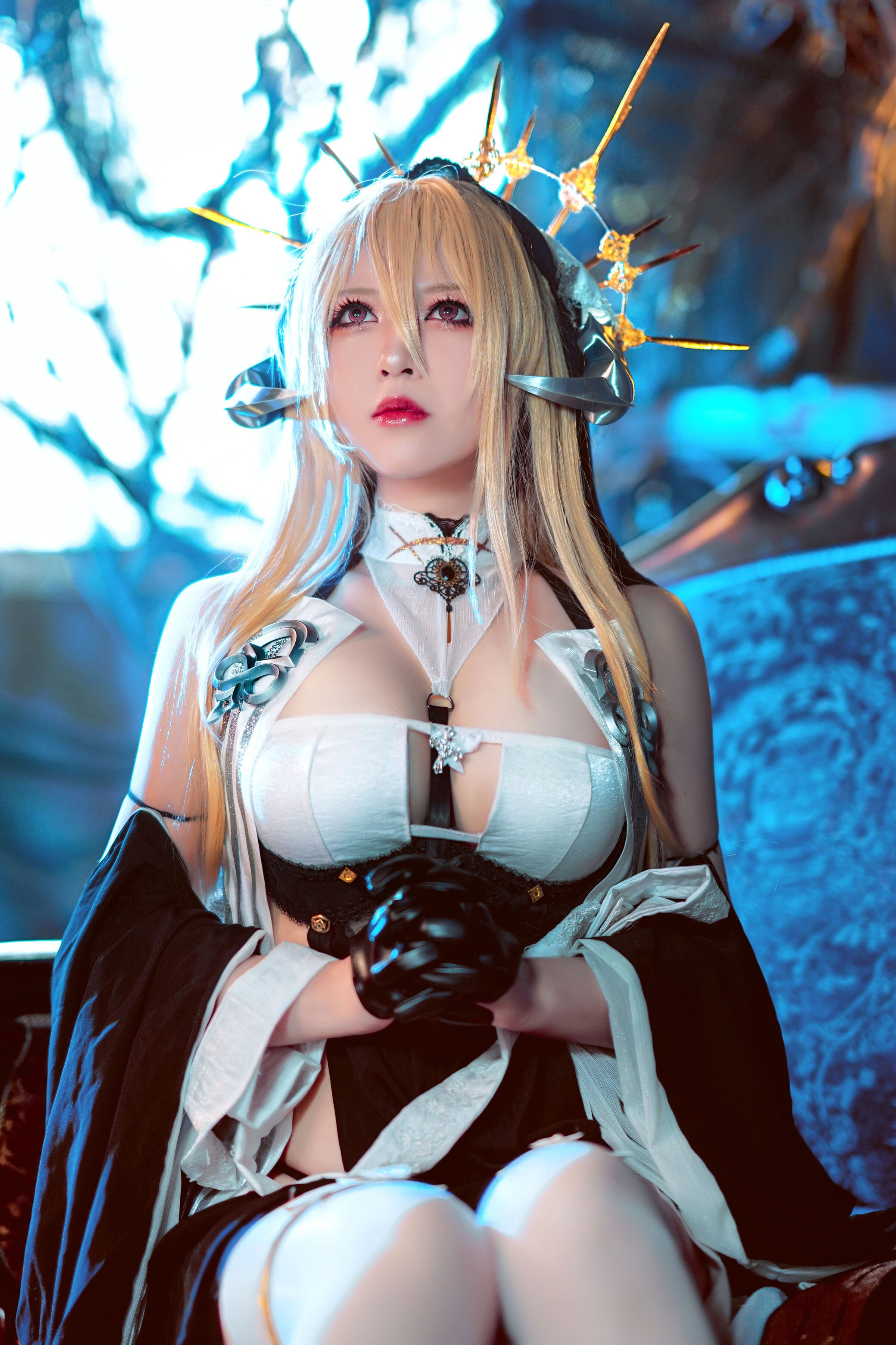 Đọc truyện hentai Tuyển tập Albums siêu phẩm Cosplay - Chap 287 - Half-Half-Child Implacable Nun