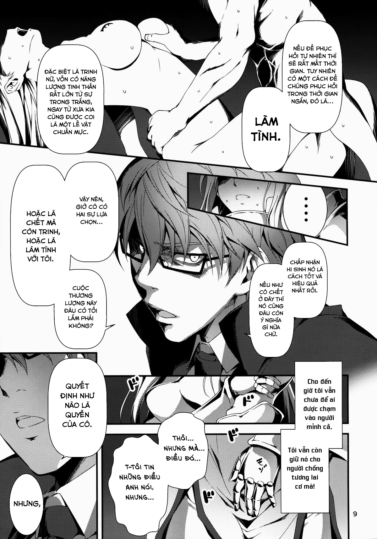 Đọc truyện hentai Anh nhân viên sang dị giới - Chap 1: Anh nhân viên hắc ám và nàng hiệp sĩ Yufia