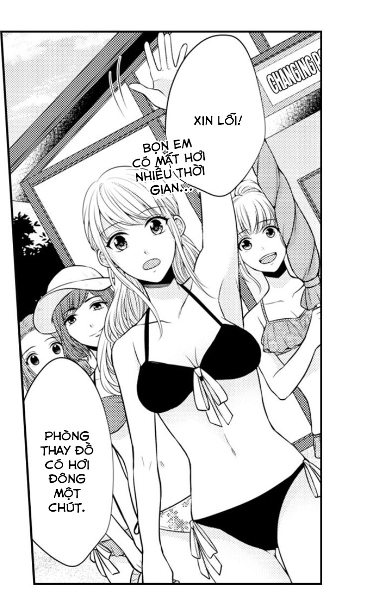 Đọc truyện hentai Ngọn lửa trong tầm tay - Chapter 28: Bóng chuyền bãi biển