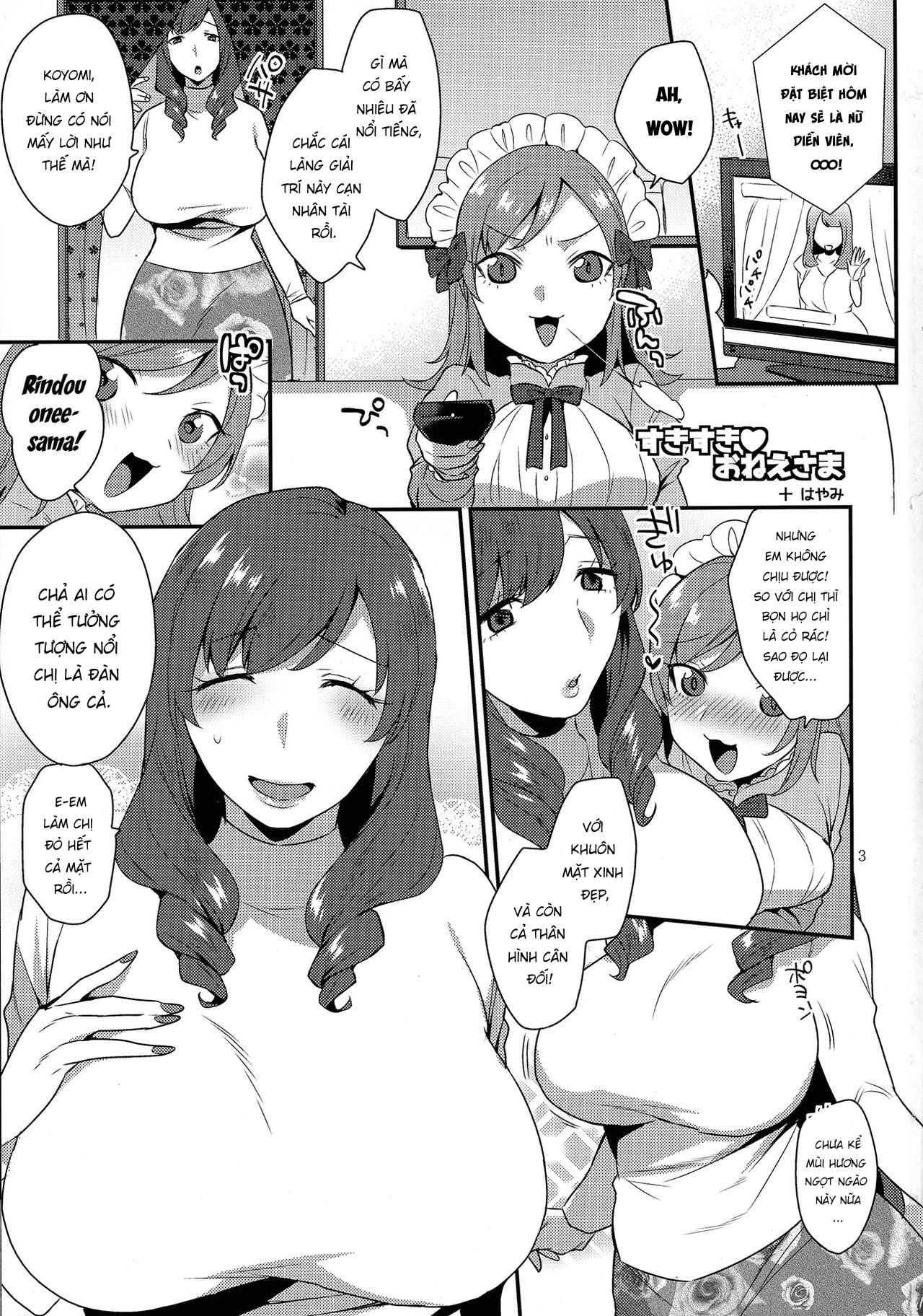 Đọc truyện hentai So Red The Rose - Oneshot