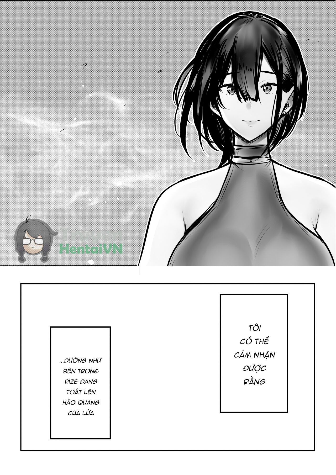 Đọc truyện hentai Onna Kishi Rize wa Koyoi mo Maotoko ni Dakareru 3 - Oneshot