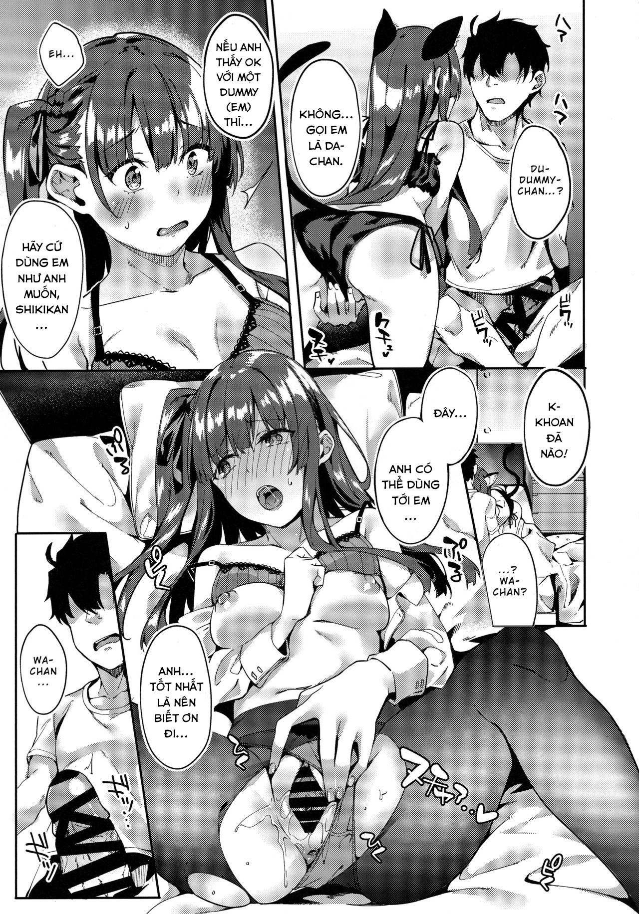 Đọc truyện hentai Wa-chan ga Tammy ni Yakimochi o Yaku - Oneshot