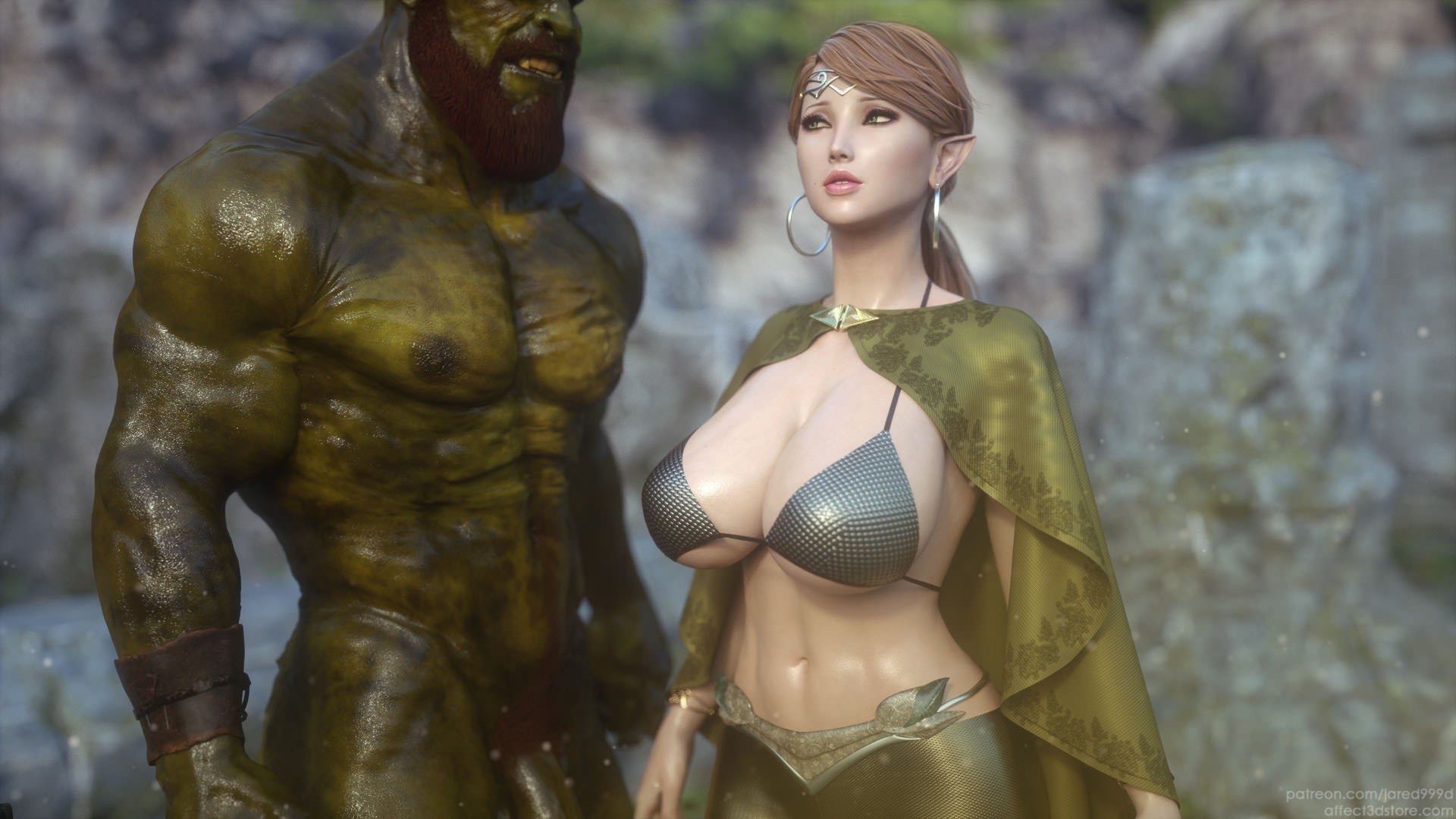 Đọc truyện hentai Elf Slave - Chapter 1: Side B