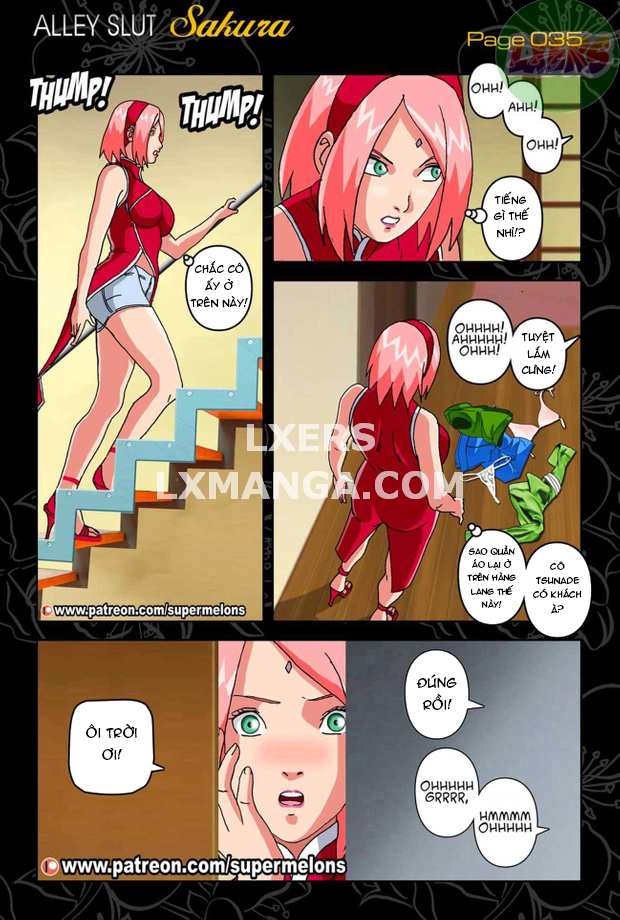 Đọc truyện hentai Ngõ Con Đĩ Sakura - Chap 1