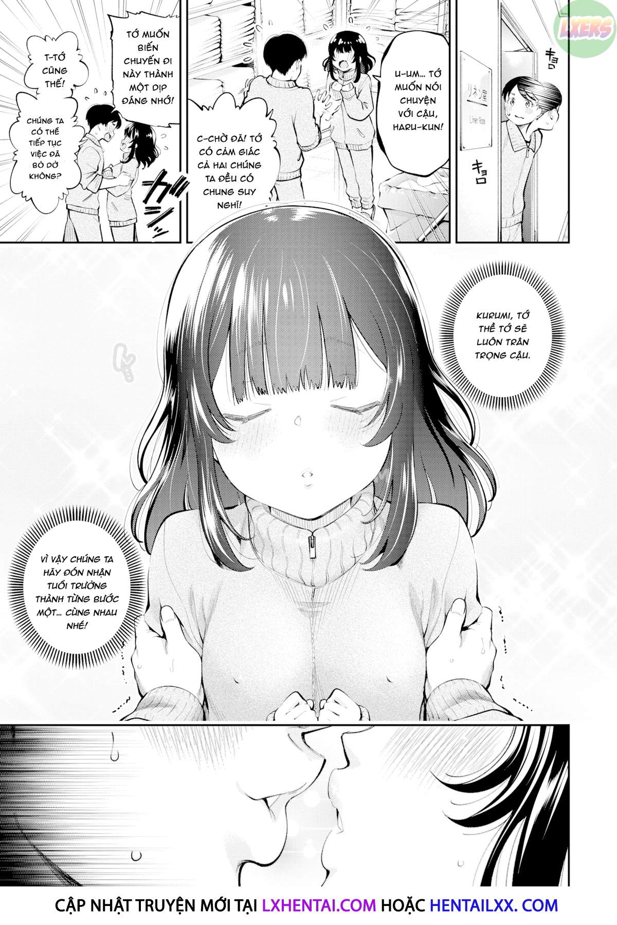 Đọc truyện hentai Cặp đôi xấu hổ - Oneshot