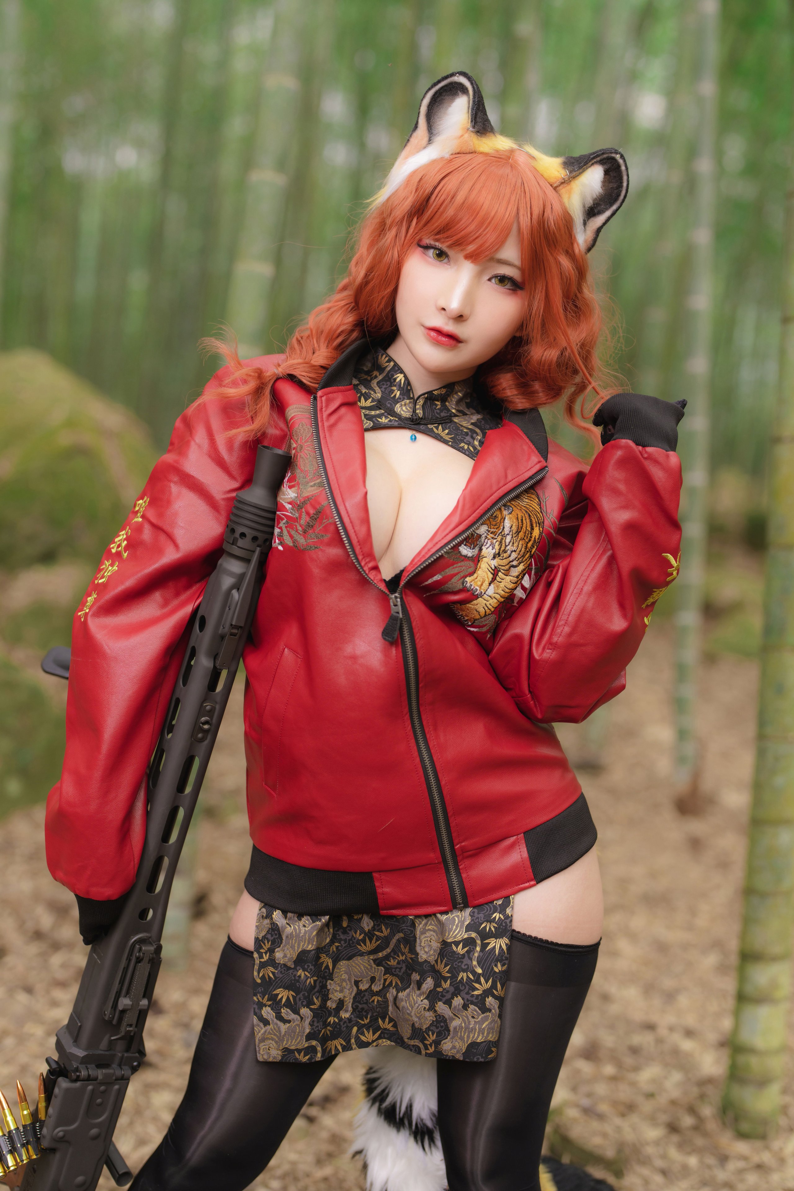 Đọc truyện hentai Tuyển tập Albums siêu phẩm Cosplay - Chap 641 - [Fantasy Factory] Tiger CheongSam