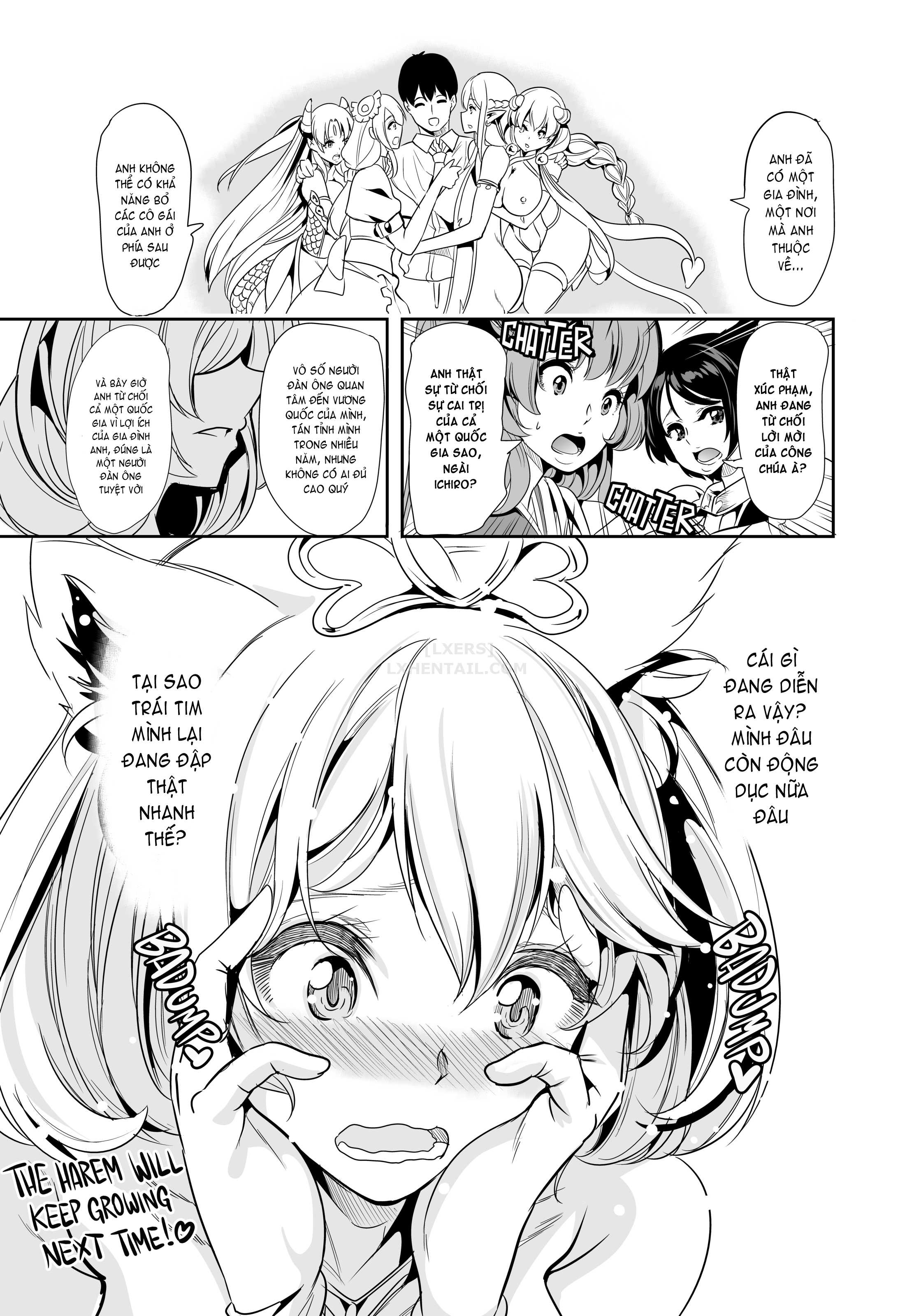 Đọc truyện hentai My Harem in Another World Collection - Chap 3 - Heat in Cat Country