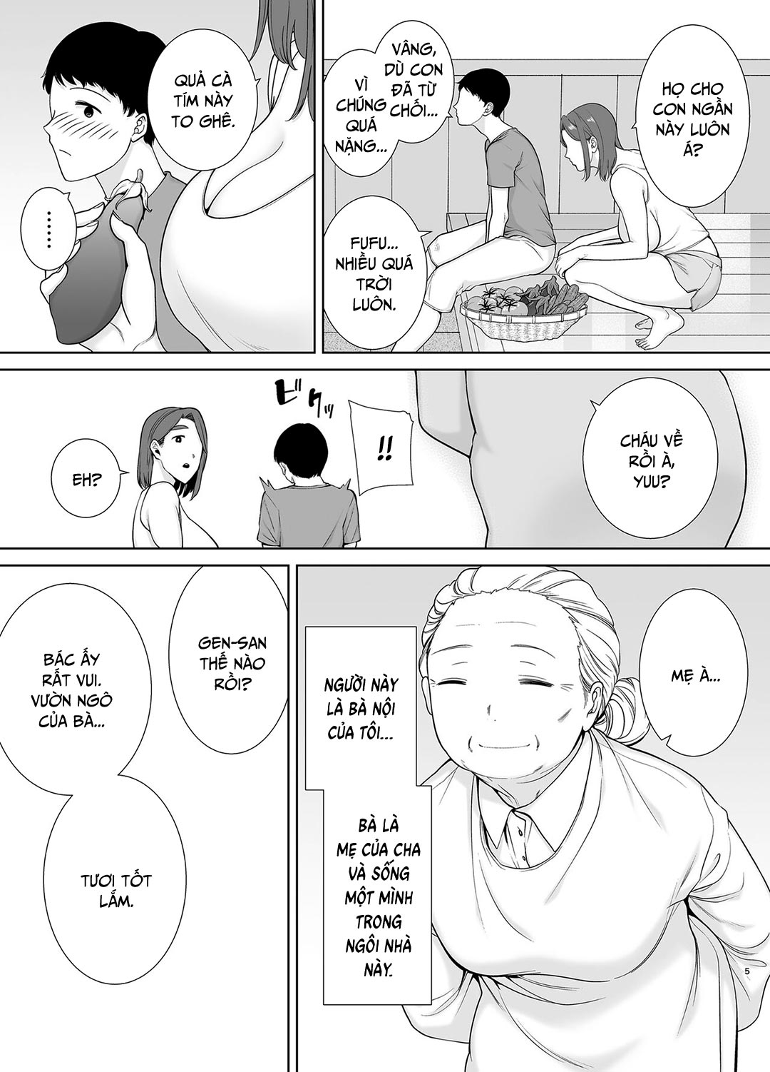 Đọc truyện hentai Mẹ là người phụ nữ mà tôi yêu - Chap 5A - Chuyến về quê nội