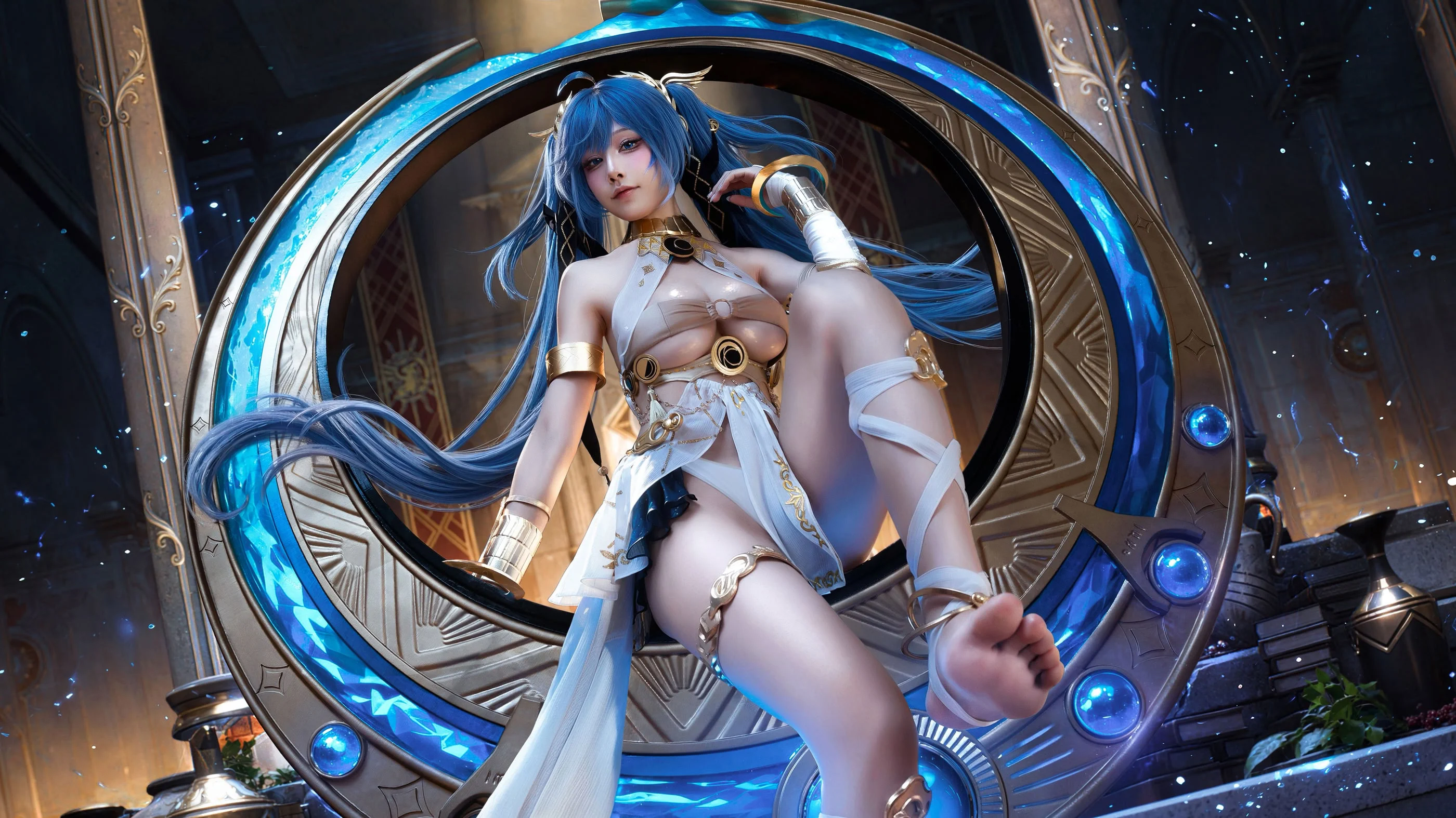 Đọc truyện hentai Tuyển tập Albums siêu phẩm Cosplay - Chap 1337 - Aqua Area Wuthering Waves Iuno