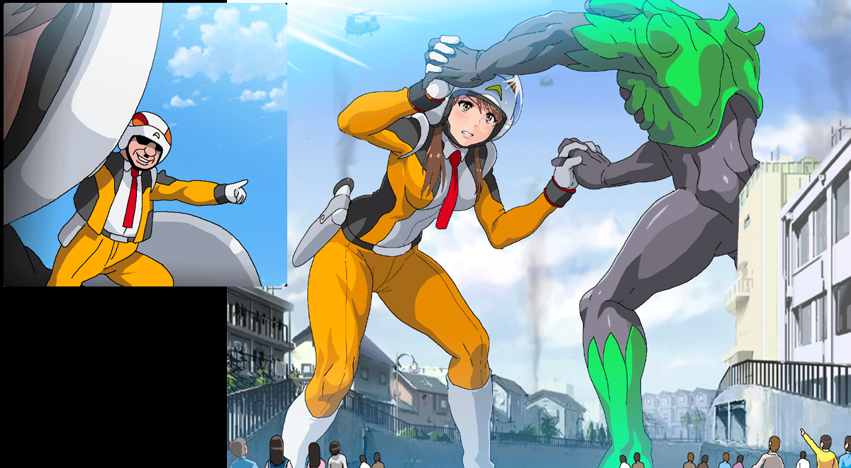 Đọc truyện hentai Kyodai Bishoujo Arawaru!! - Artist CG Ảnh động