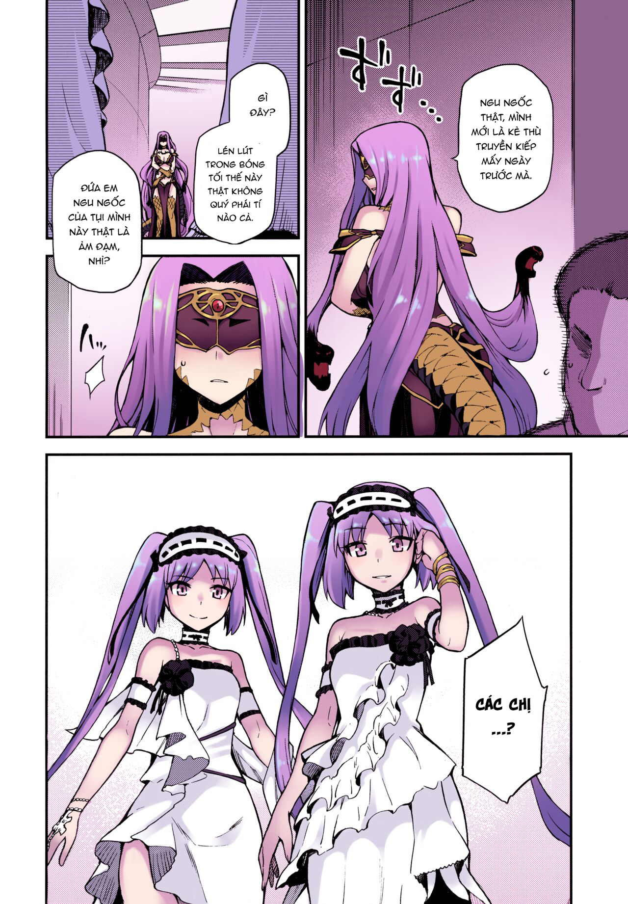 Đọc truyện hentai Bản năng của nữ xà thần - Bản full màu [Không che]