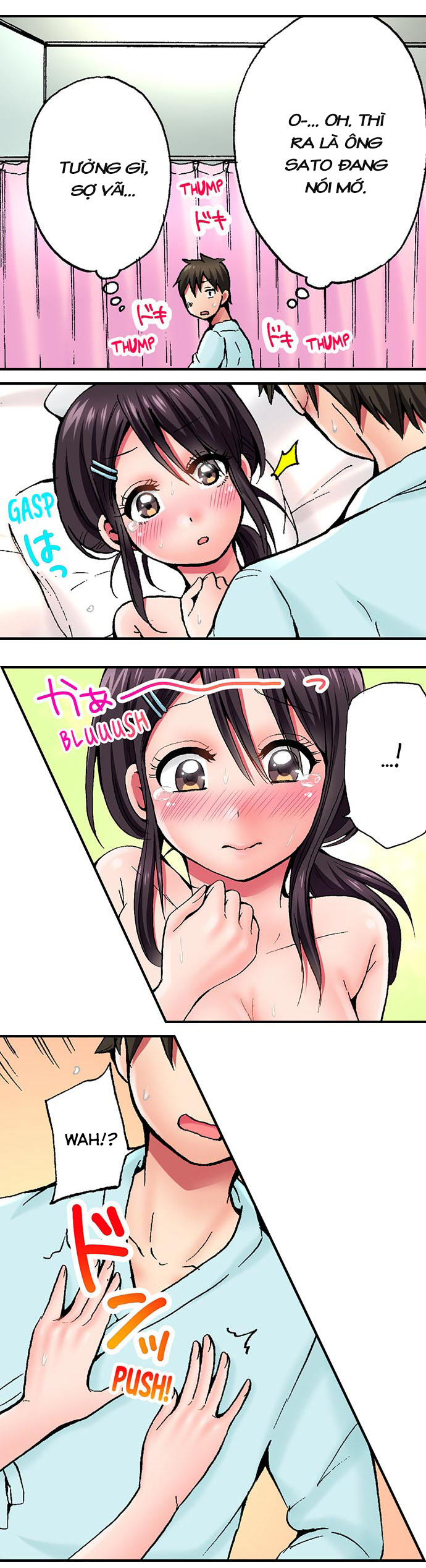 Đọc truyện hentai Pranking the Working Nurse - Chap 4