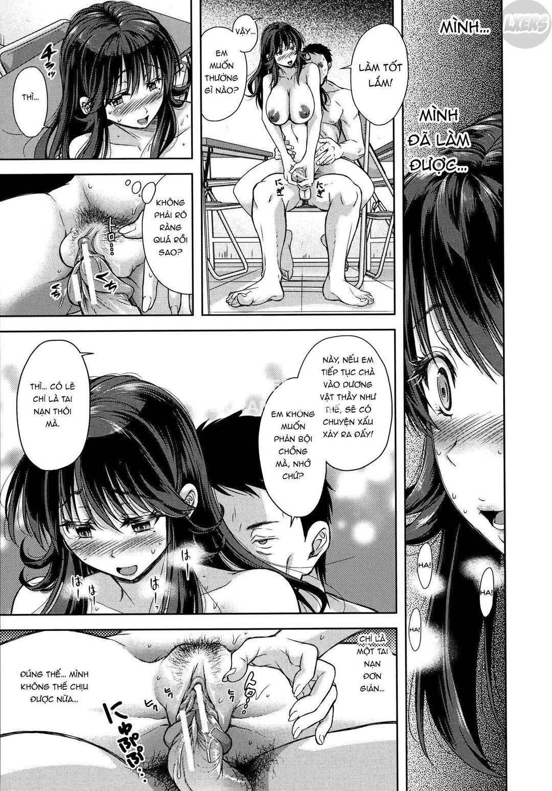 Đọc truyện hentai Khuôn mặt dâm đãng  và thực sự thèm tình - Chap 8 - END