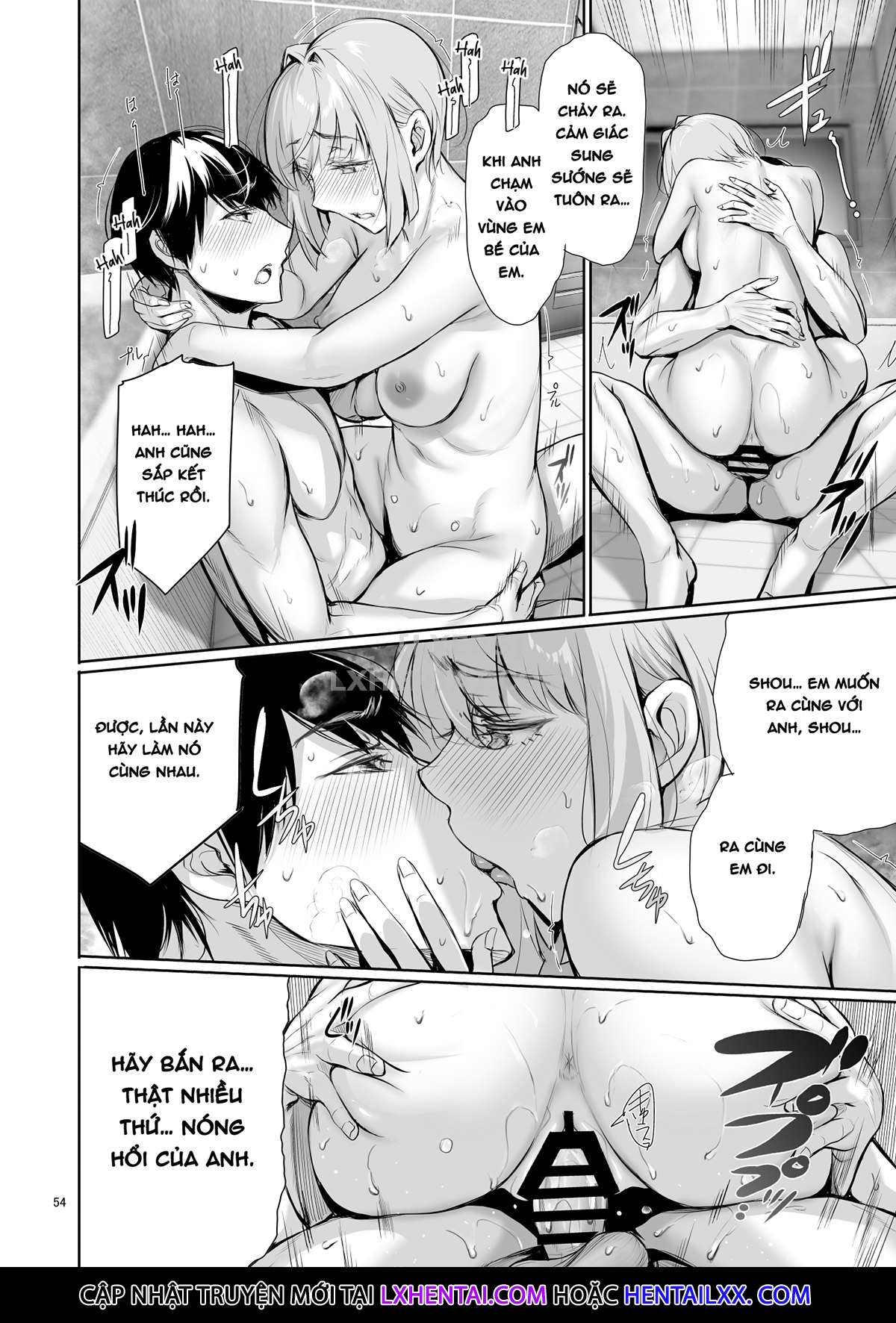 Đọc truyện hentai Homestay-chu no Doitsu Musume ga Issho ni Furo ni Haitte Kuru Wak - Oneshot