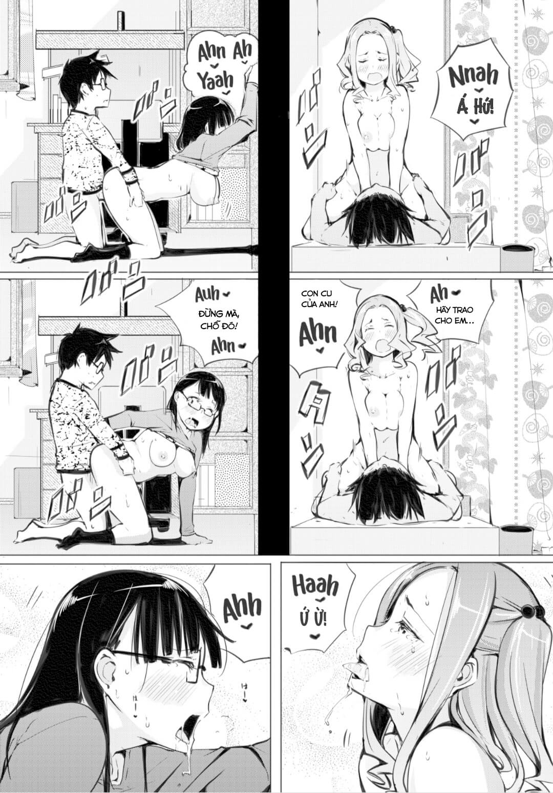 Đọc truyện hentai Tai Áp Vô Tường, Không Nhìn Nó Làm Tình - Oneshot