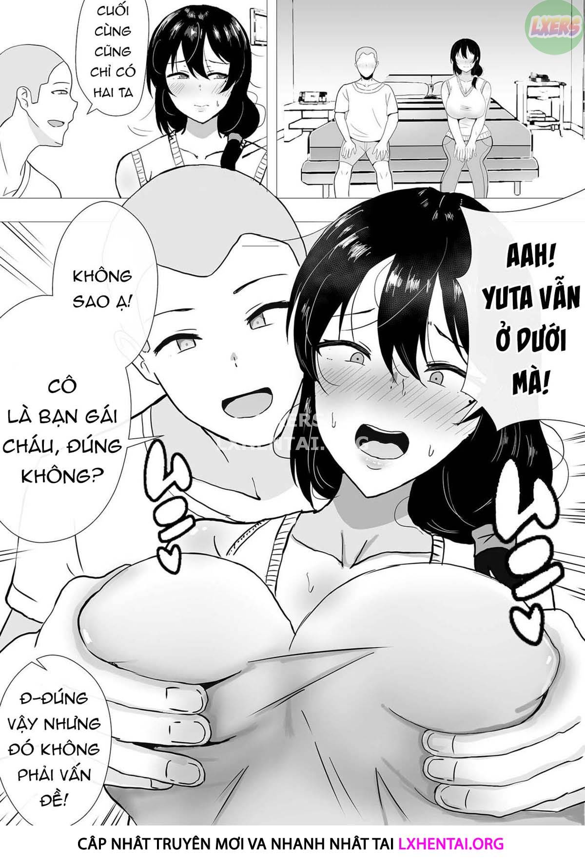 Đọc truyện hentai Người mẹ yêu quý của tôi, cô bạn gái ngốc nghếch của tôi - Chap 2