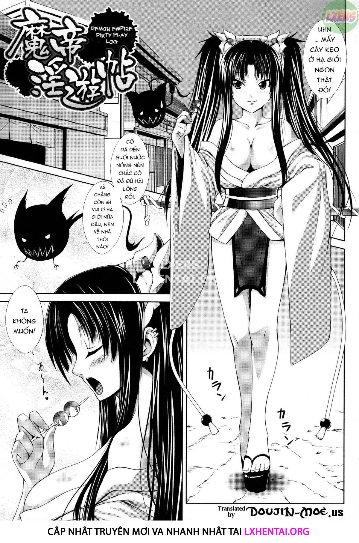 Đọc truyện hentai Demon Girls Are My Slaves - Chap 2