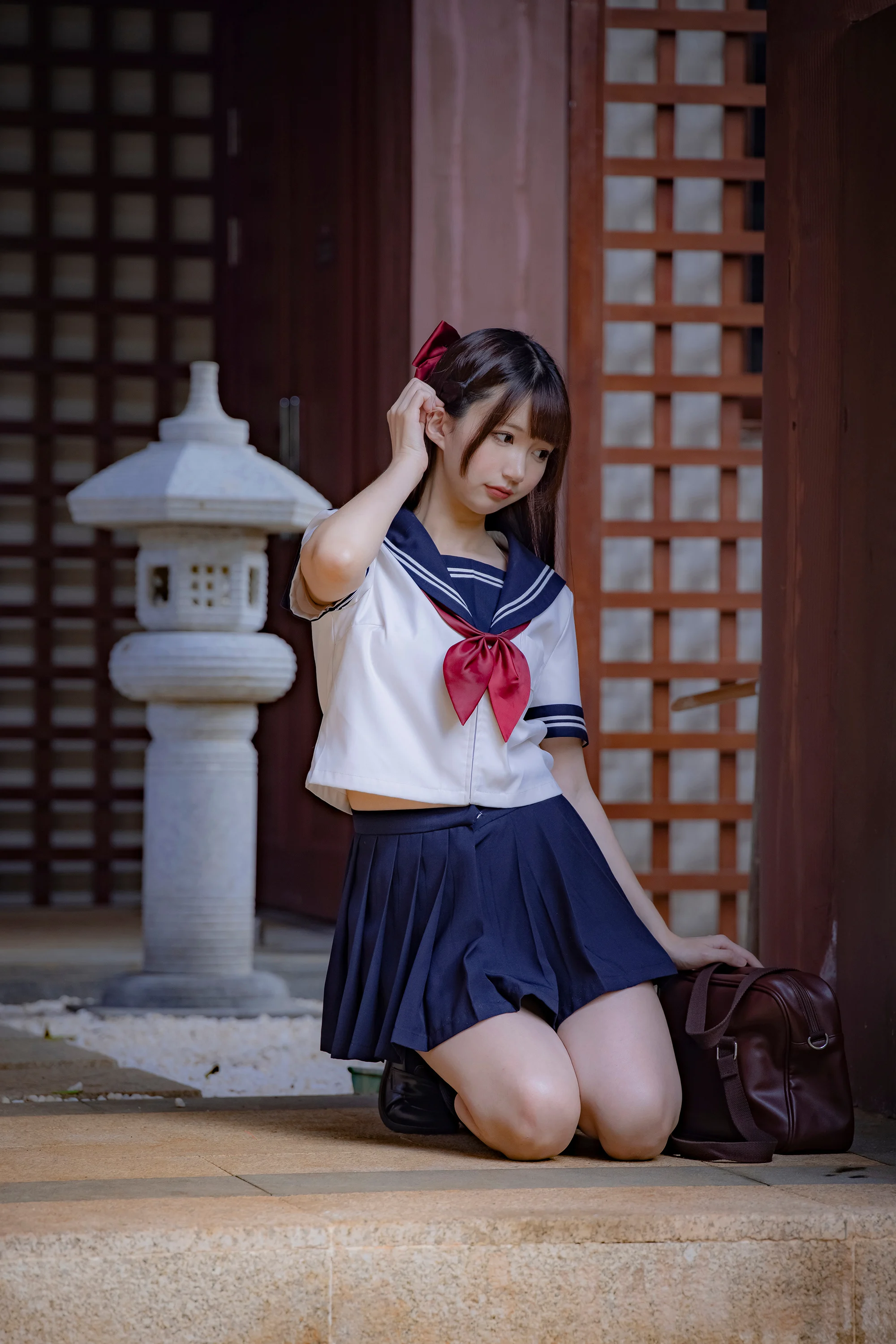 Đọc truyện hentai Tuyển tập Albums siêu phẩm Cosplay - Chap 608 - [Nagisa Mamono] High School Girl is Day and Night