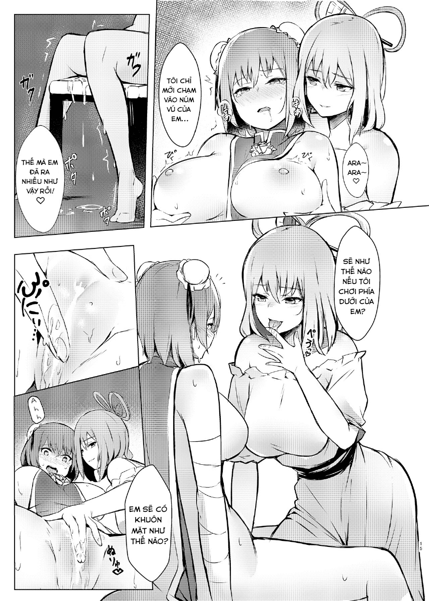 Đọc truyện hentai Kasen-chan ga Seiga-san ni Kawaigarareru Hon - Oneshot