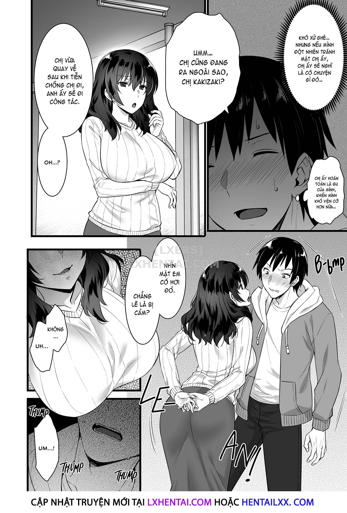 Đọc truyện hentai The Wife Next Door is a Succubus - Oneshot