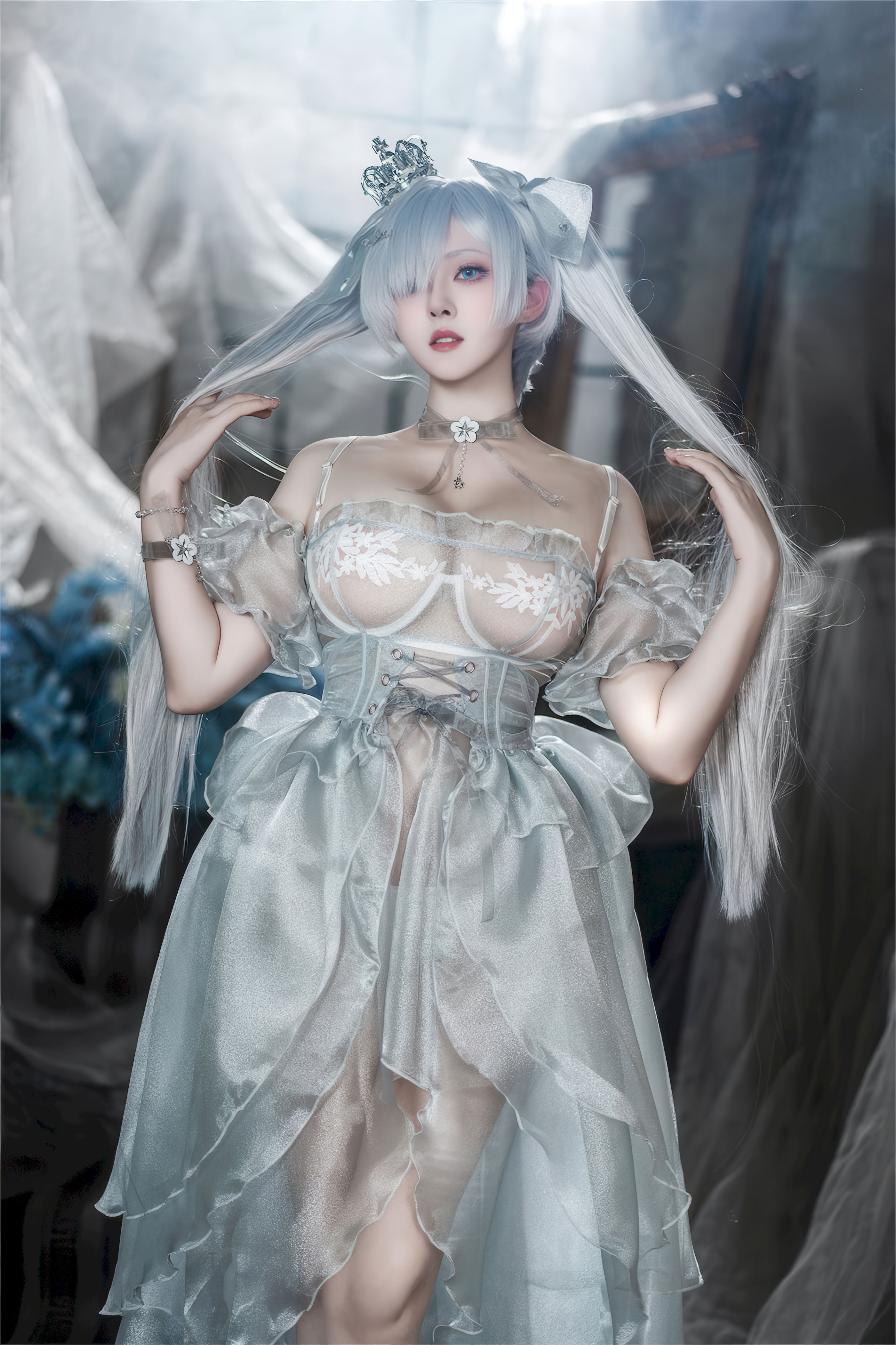 Đọc truyện hentai Tuyển tập Albums siêu phẩm Cosplay - Chap 1373 - Natsuko Natsuko - Cinderella