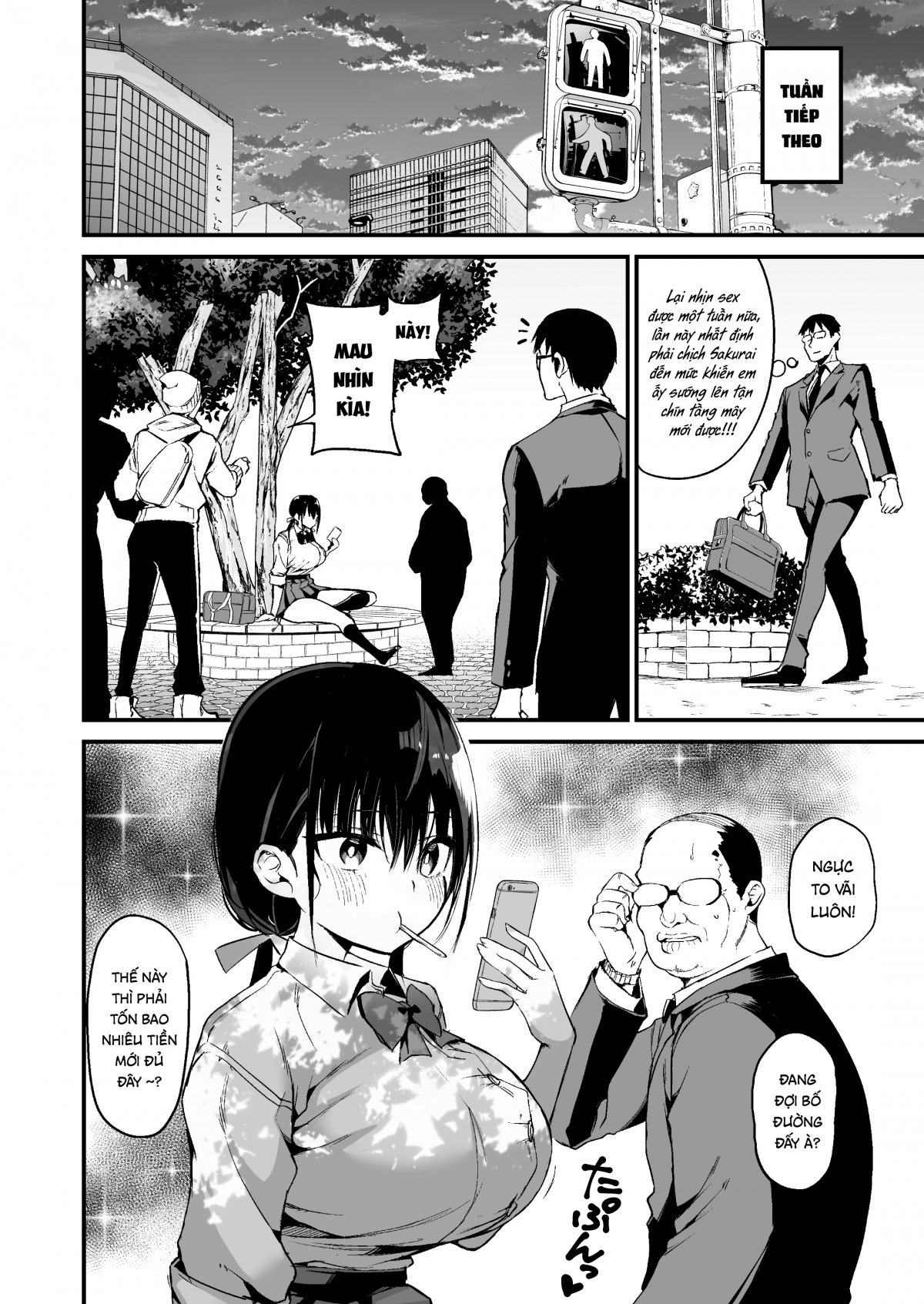 Đọc truyện hentai Em gái của cô ấy có bộ ngực lớn và là một học sinh ngịch ngợm 5 - Chap 1