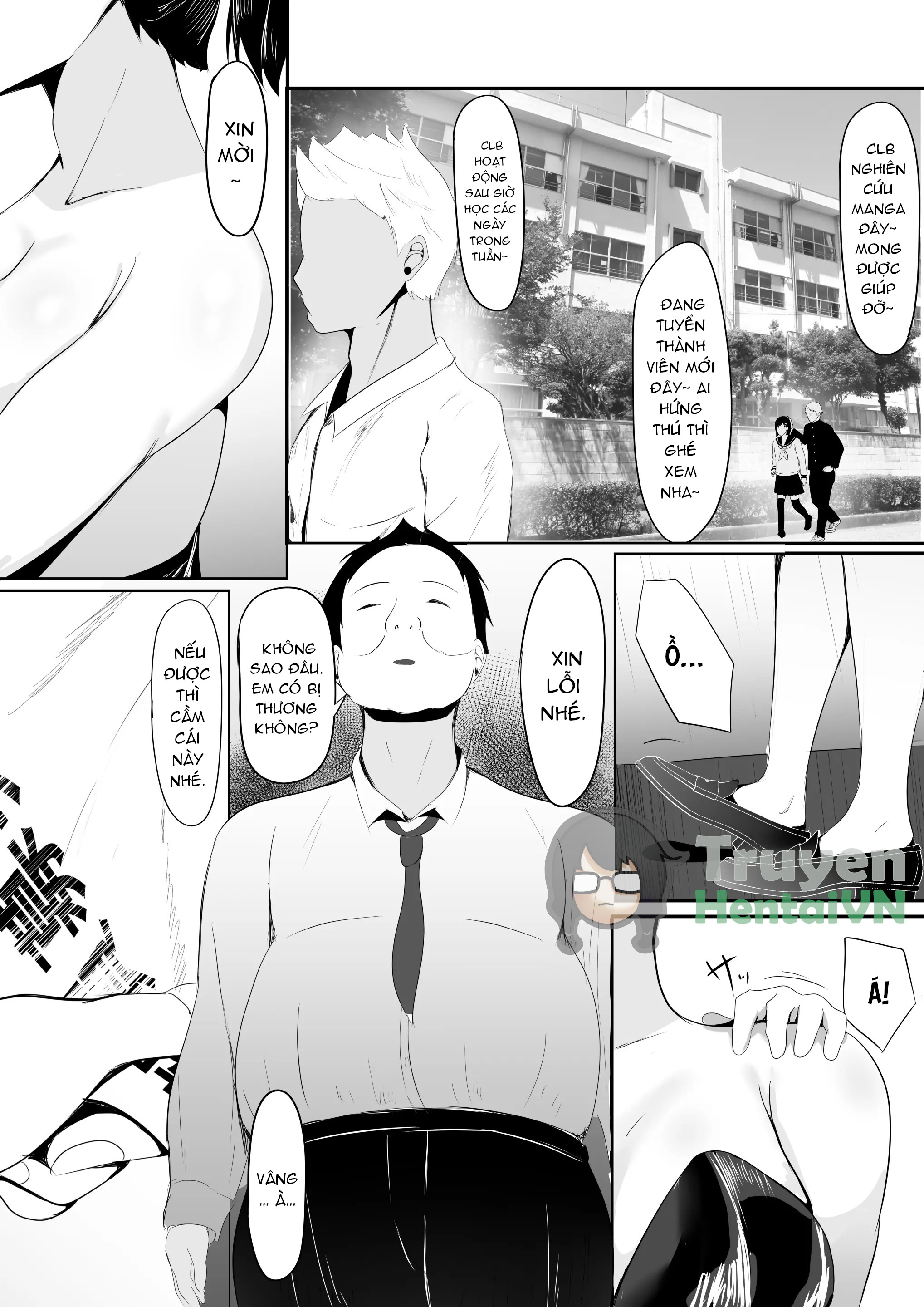 Đọc truyện hentai Yokoso! Manko Kenkyubu! - Oneshot