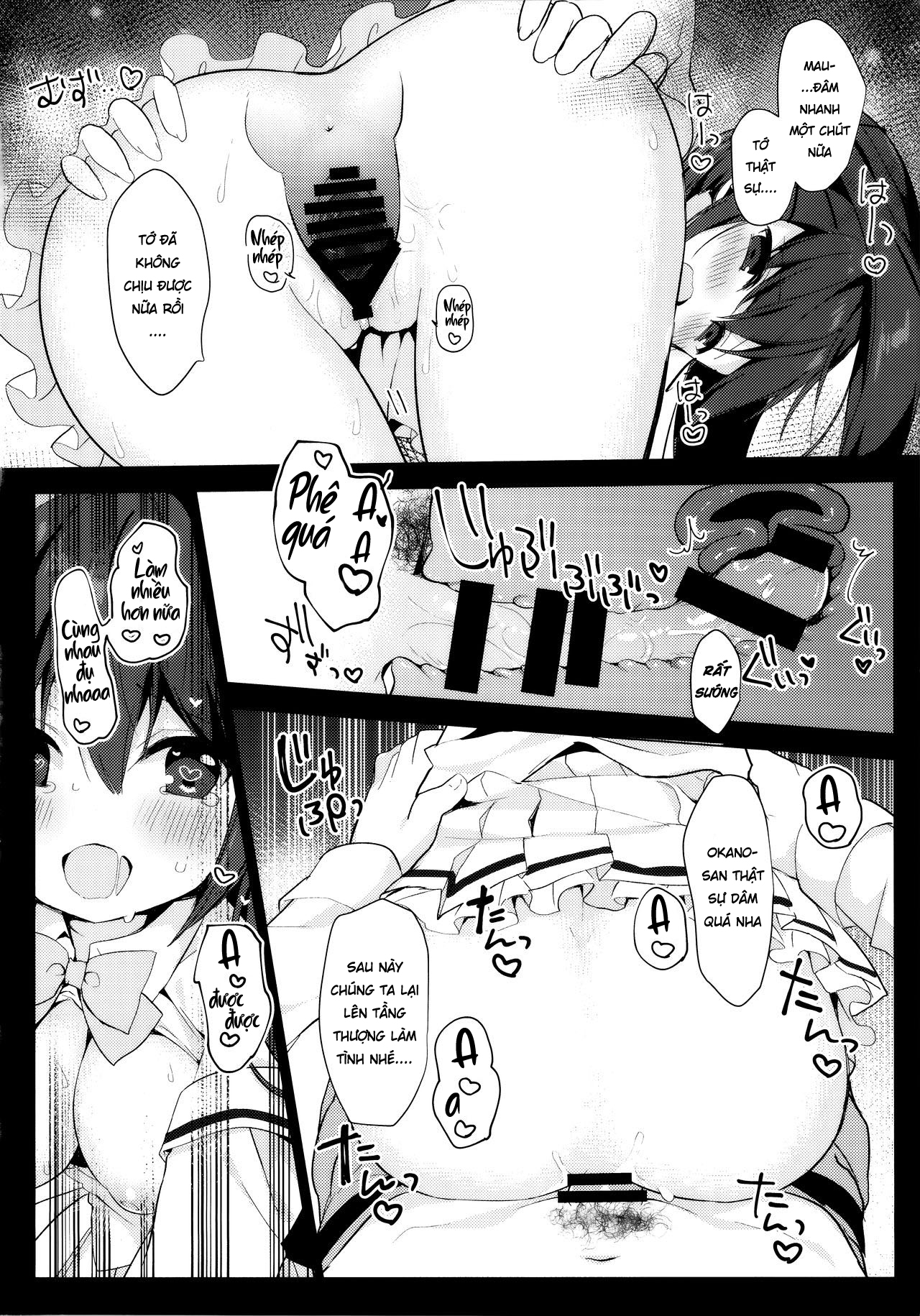 Đọc truyện hentai Hazukashii node Anata no Zecchou Misete Kudasai! - Oneshot