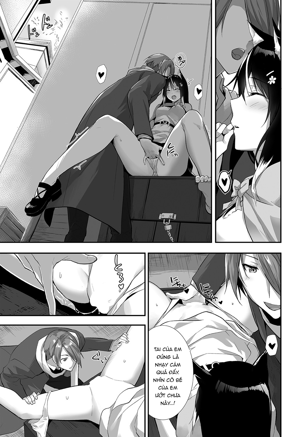 Đọc truyện hentai Nô lệ tai mèo - Chap 13