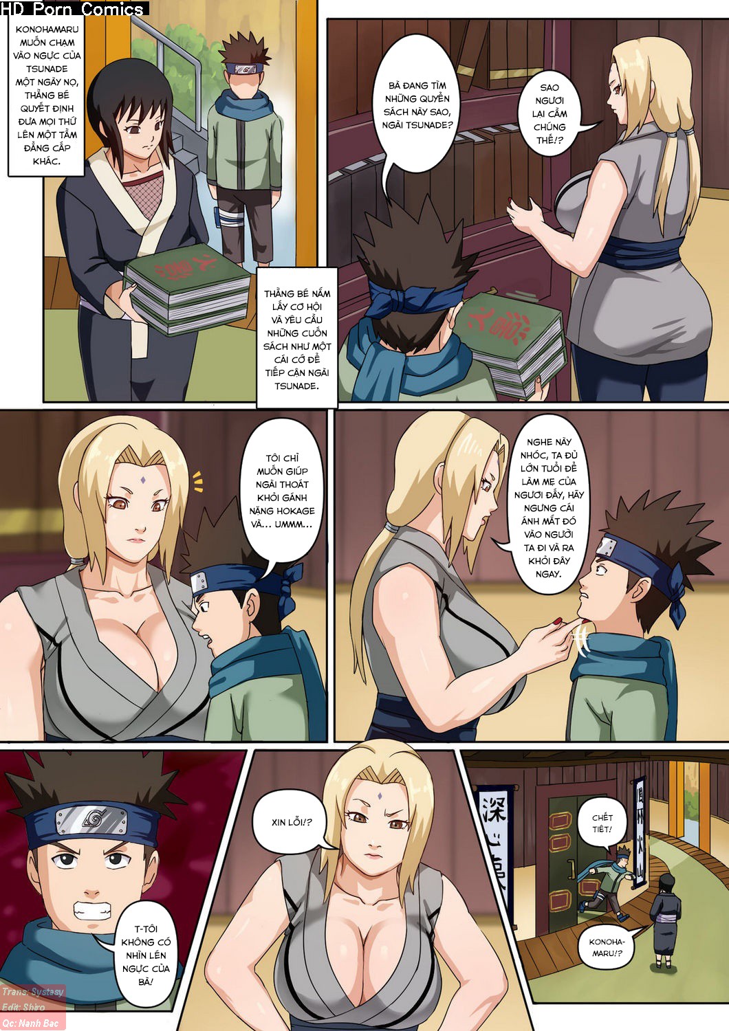 Đọc truyện hentai Tsunade's Special Training comic porn - Oneshot