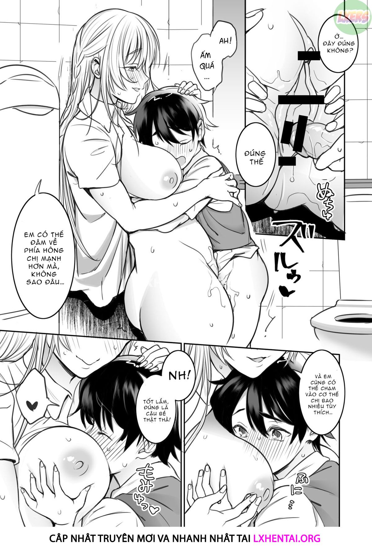 Đọc truyện hentai A Story About The Lewd Things The Onee-San I Met At The Library Does To Me - Oneshot