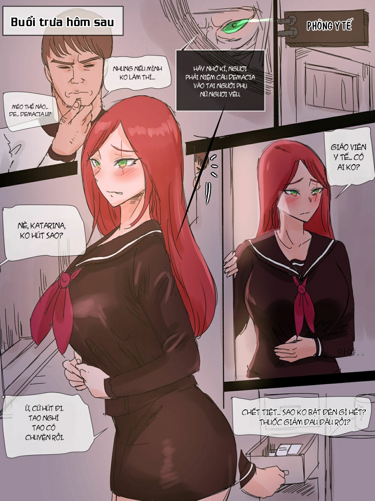 Đọc truyện hentai Garen x Katarina (Liên Minh Huyền Thoại) - Oneshot