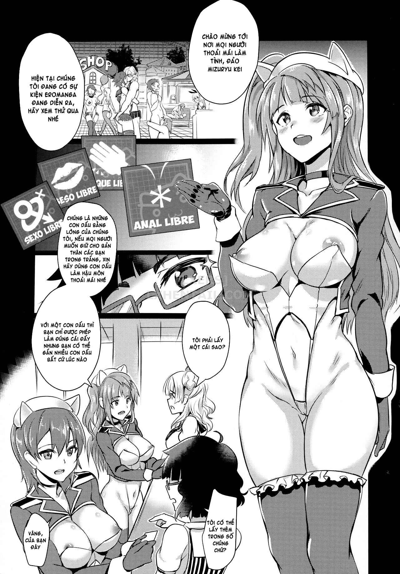 Đọc truyện hentai Oideyo! Galko-Chan! Galko Wa, Mizuryu Kei Land Ni Ikutte Hontou Desu Ka? - Oneshot