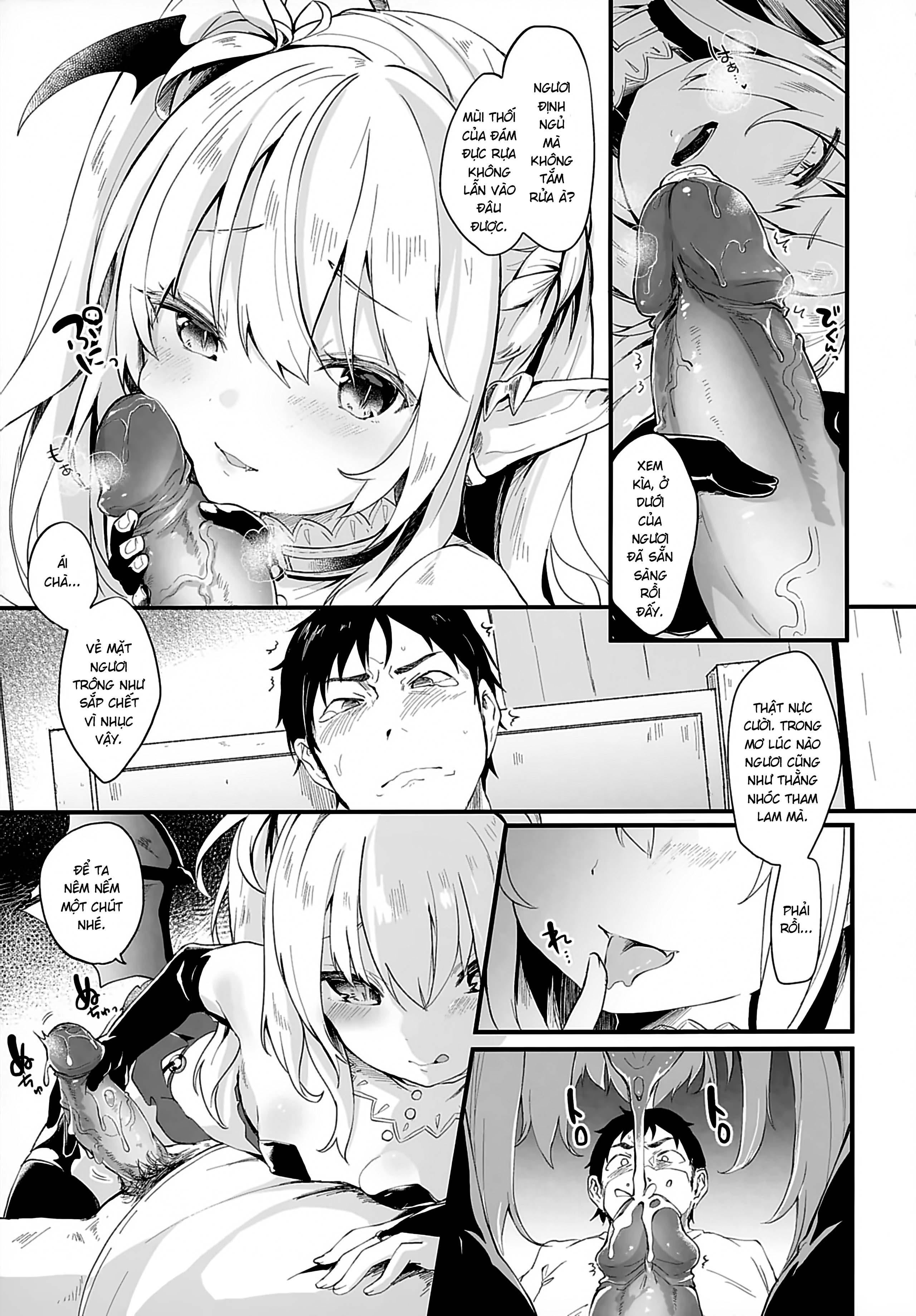 Đọc truyện hentai Boku wa Chiisana Succubus no Shimobe [Uncen] - Chap 1
